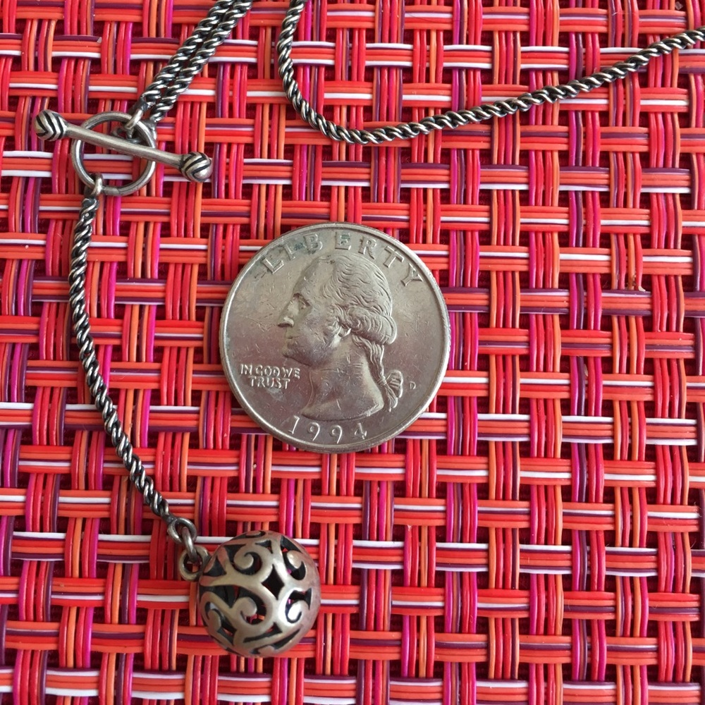 Silpada .925 Sterling Silver Filagree Necklace